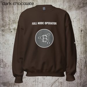 FULL NODE OPERATOR Pullover – Industrial Metal Edition