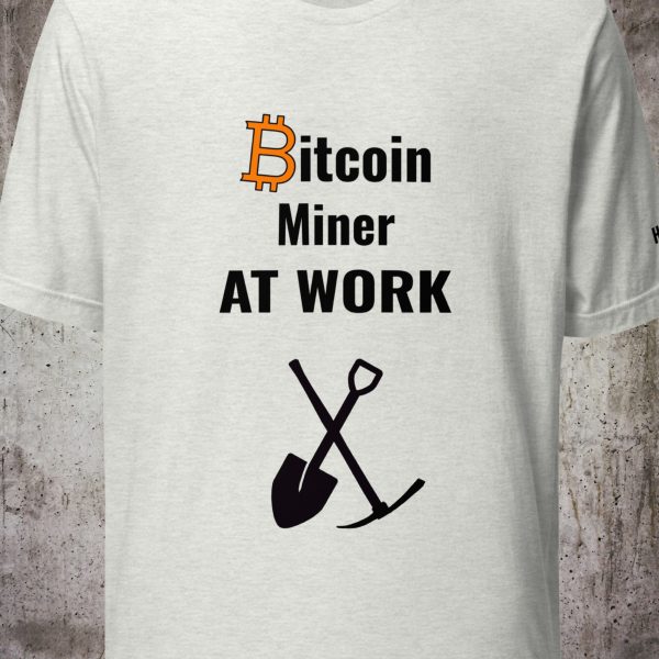 Bitcoin Miner at Work – Miner Edition T-Shirt