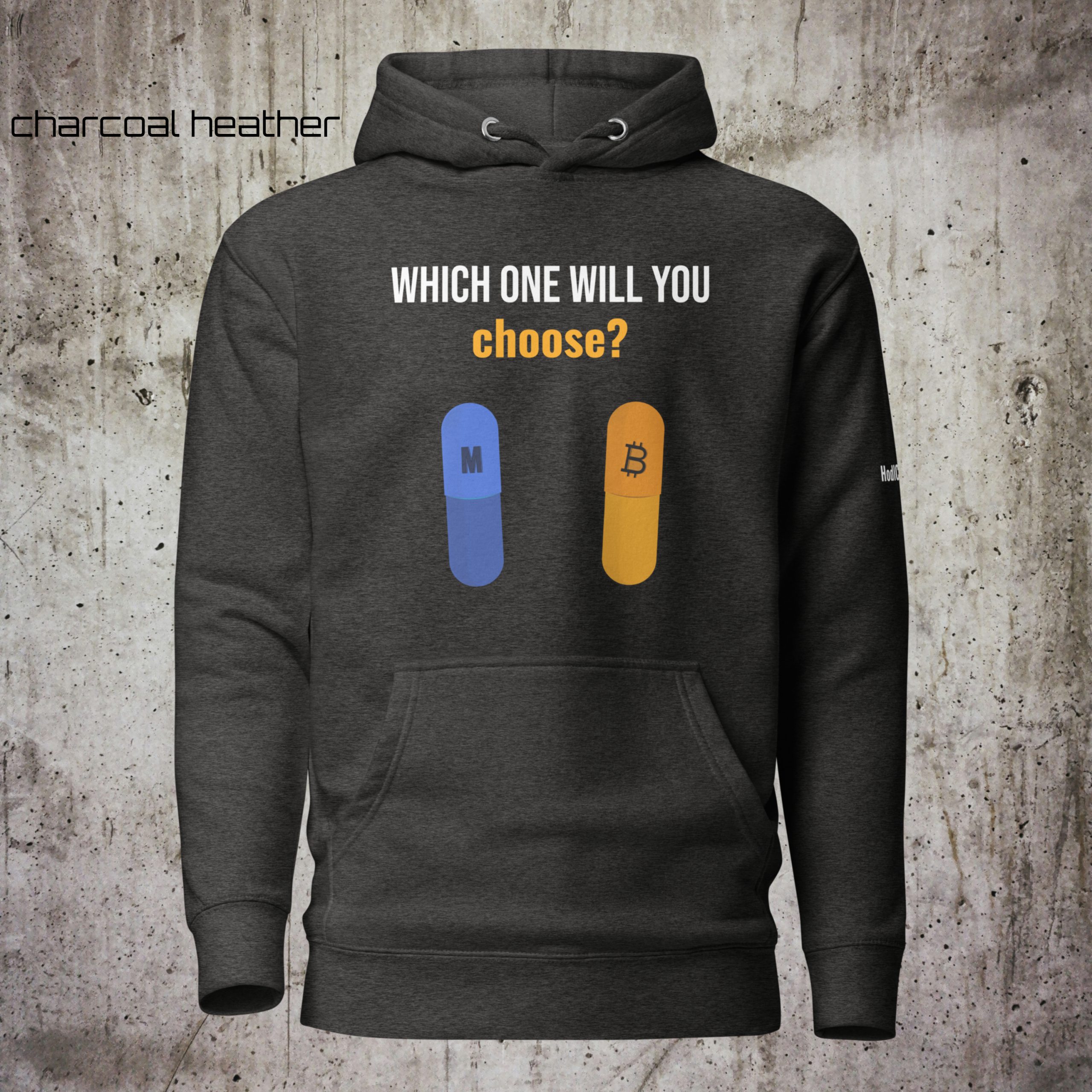 Which One Will You Choose? – Bitcoin vs Fiat Hoodie - Image 3