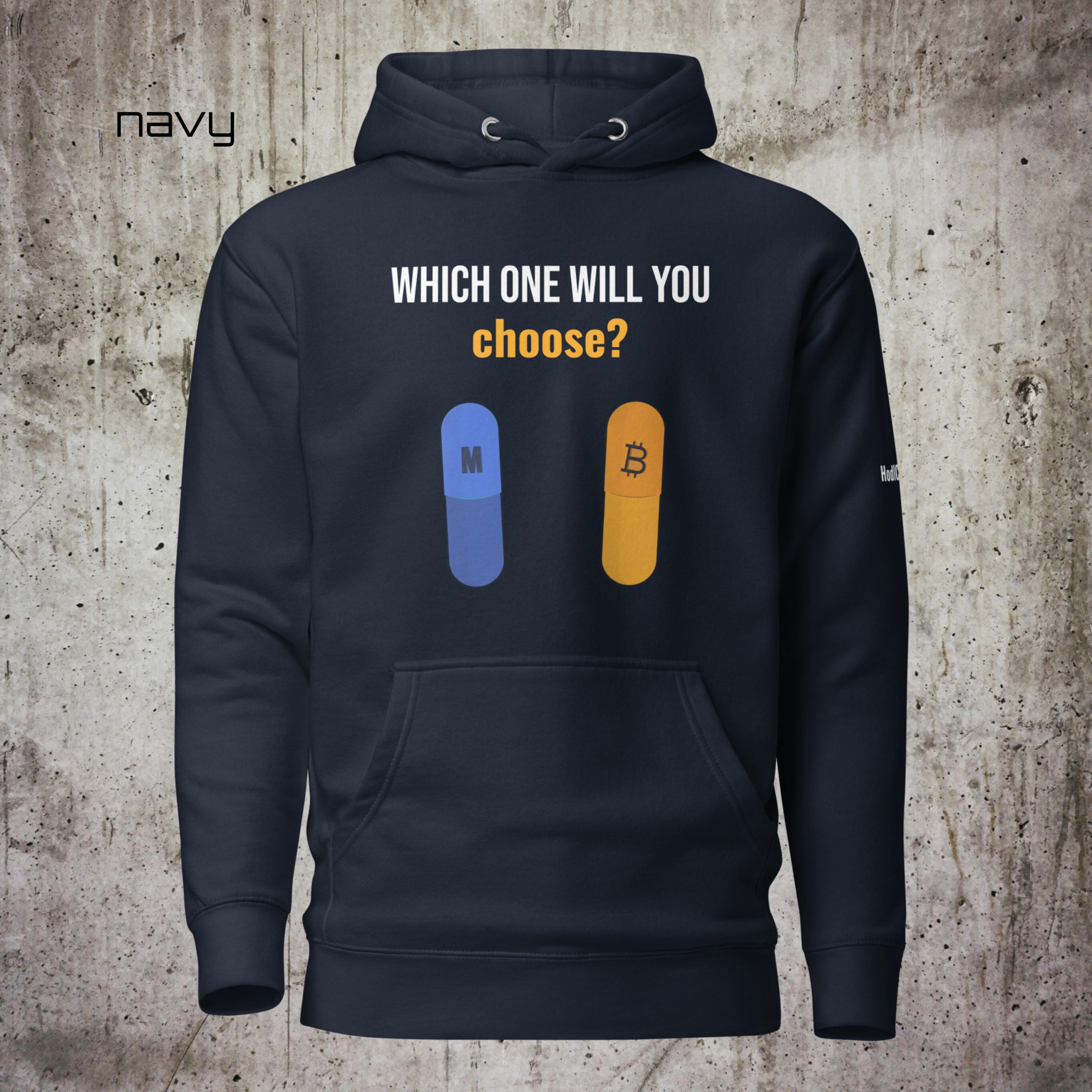 Which One Will You Choose? – Bitcoin vs Fiat Hoodie