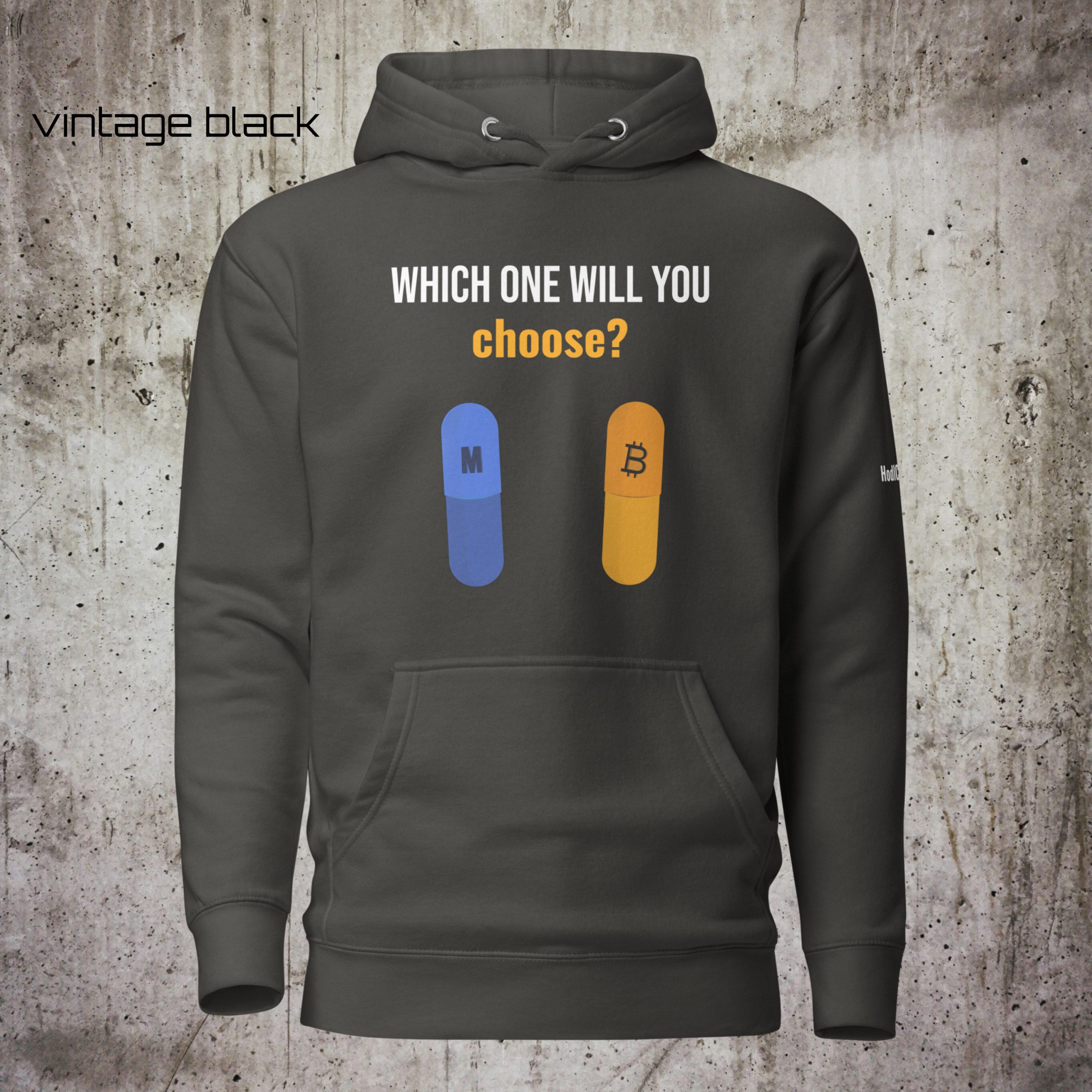 Which One Will You Choose? – Bitcoin vs Fiat Hoodie - Image 5