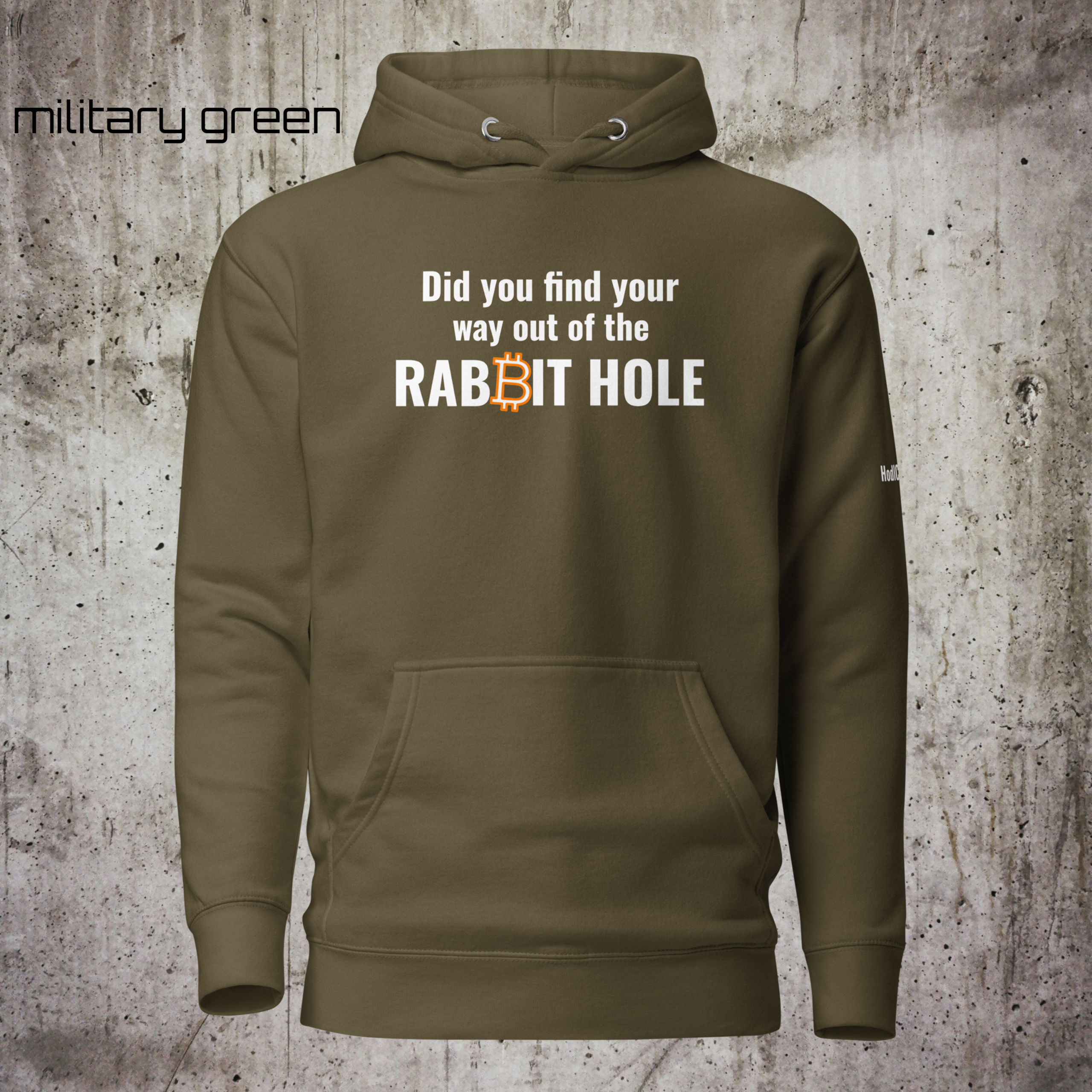 Did You Find Your Way Out of the RABBIT ₿ HOLE? – Bitcoin Edition Unisex Hoodie - Image 5