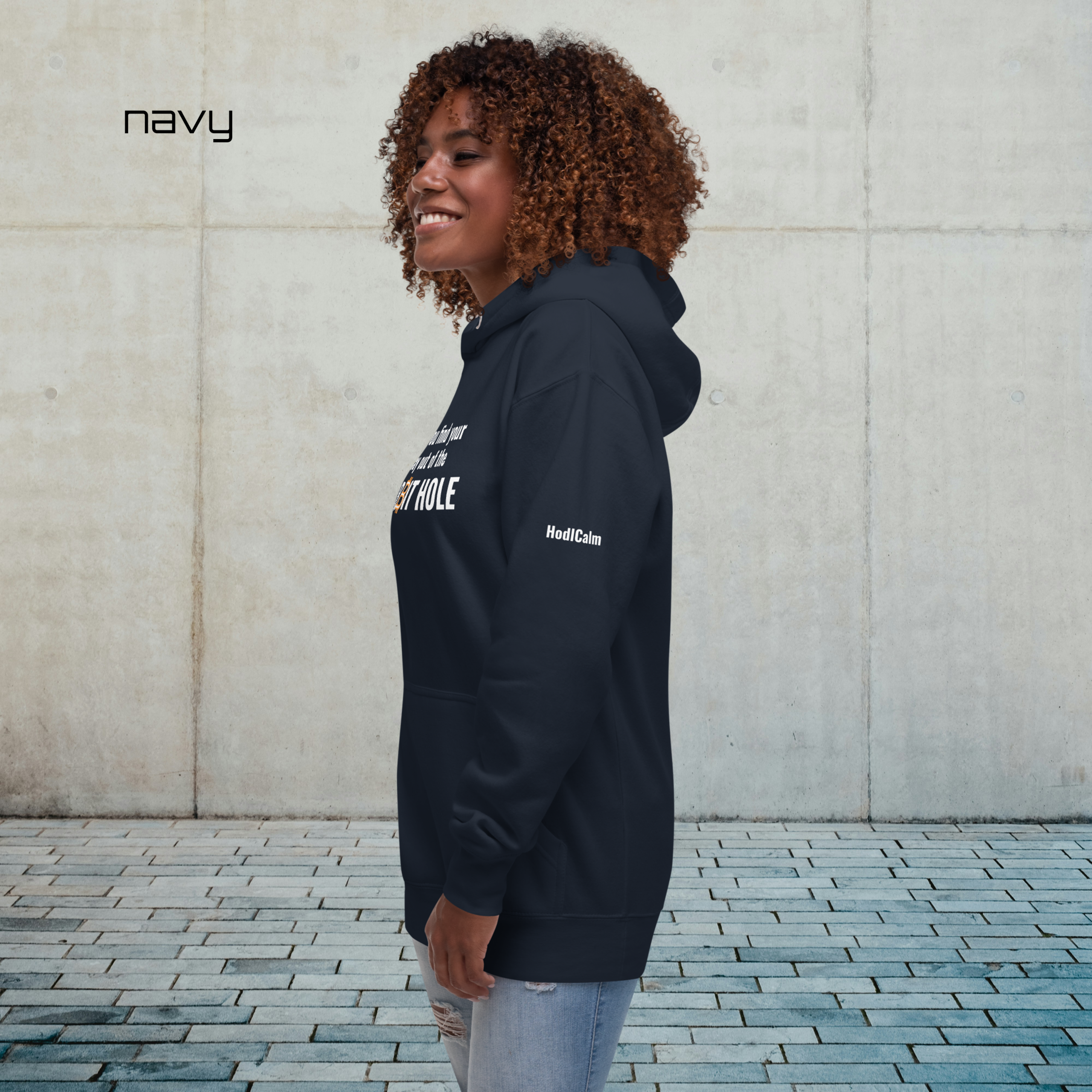 Did You Find Your Way Out of the RABBIT ₿ HOLE? – Bitcoin Edition Unisex Hoodie - Image 11