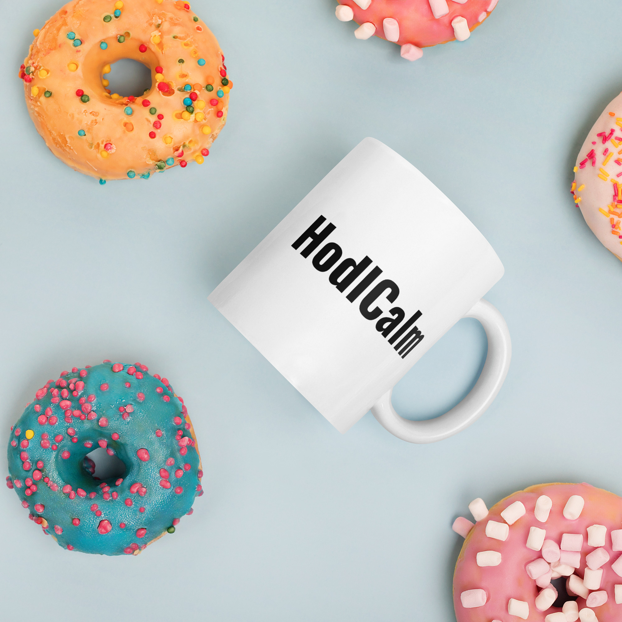 HodlCalm Bitcoin Mug | Bitcoin Only Minimalist Coffee Mug - Image 2