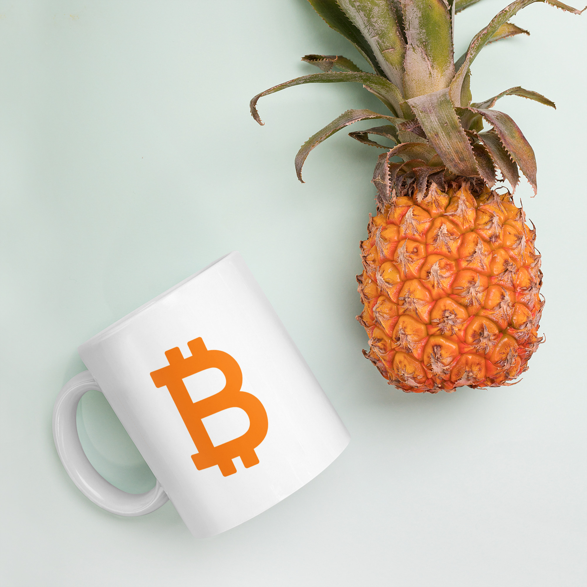 HodlCalm Bitcoin Mug | Bitcoin Only Minimalist Coffee Mug - Image 3