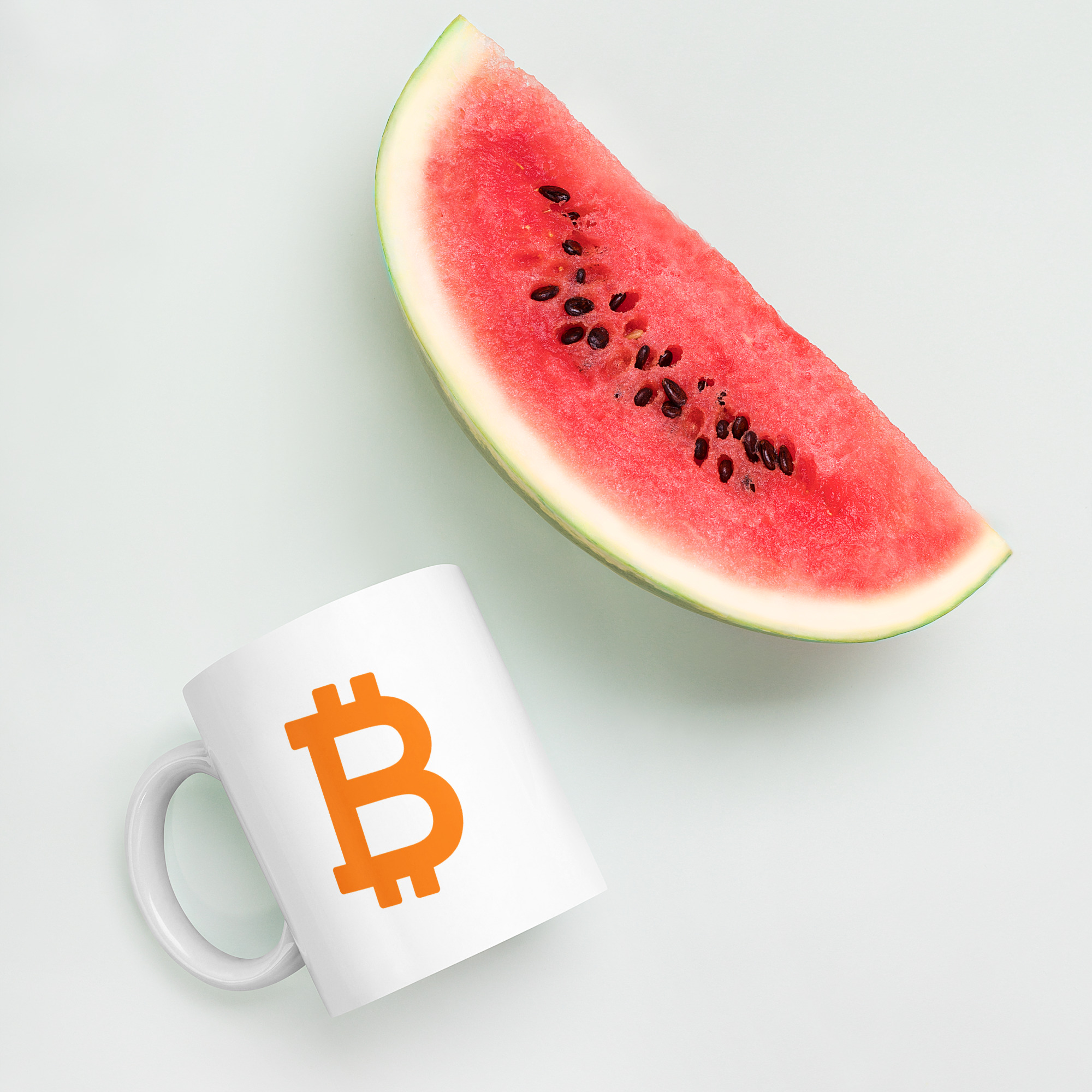 HodlCalm Bitcoin Mug | Bitcoin Only Minimalist Coffee Mug - Image 4