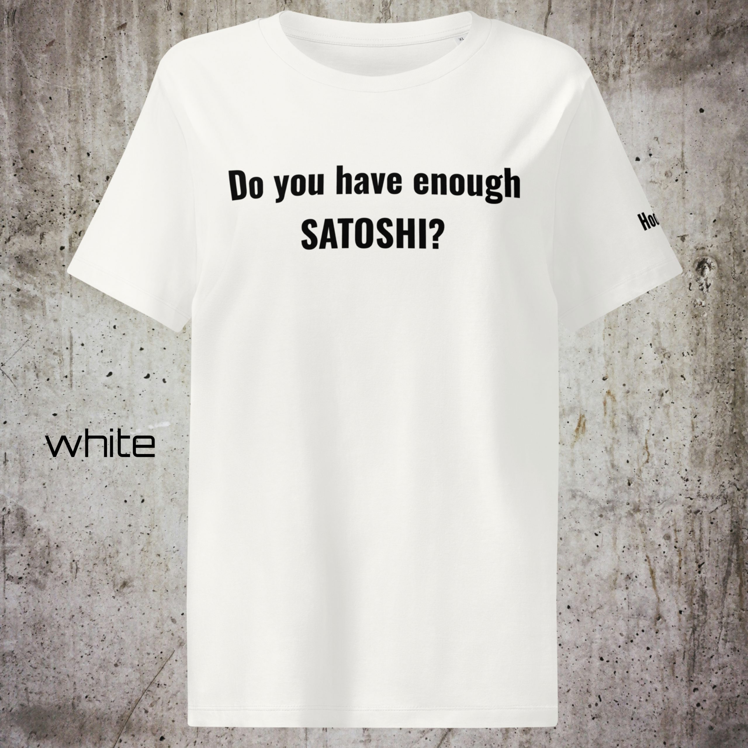 Do You Have Enough Satoshi? – Women’s Bitcoin Statement BIO T-Shirt - Image 6